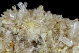 Hemimorphite Crystal Cluster with Mimetite - Chihuahua, Mexico #103846-2